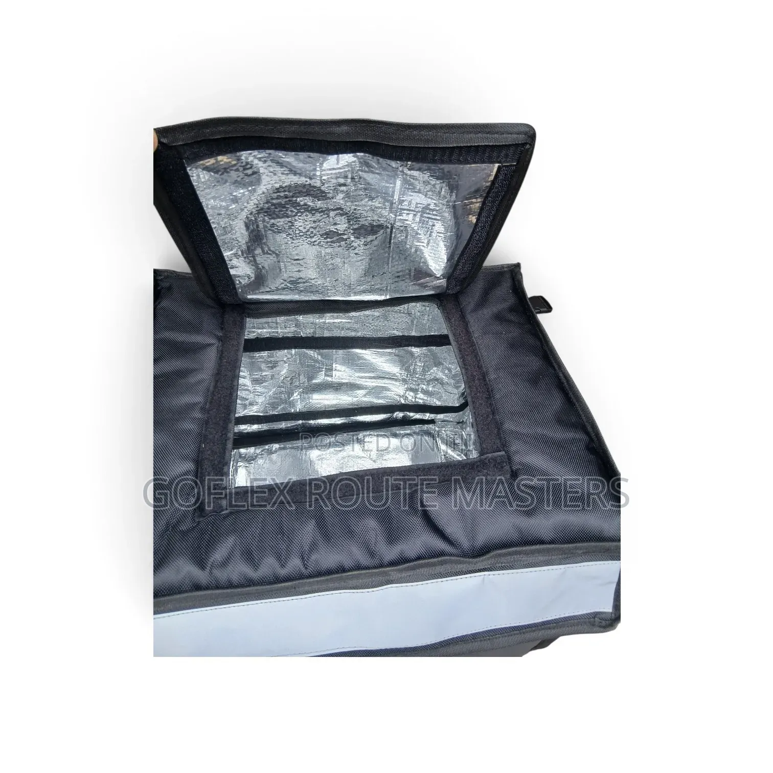Duo Opening Insulated Food Delivery Bag