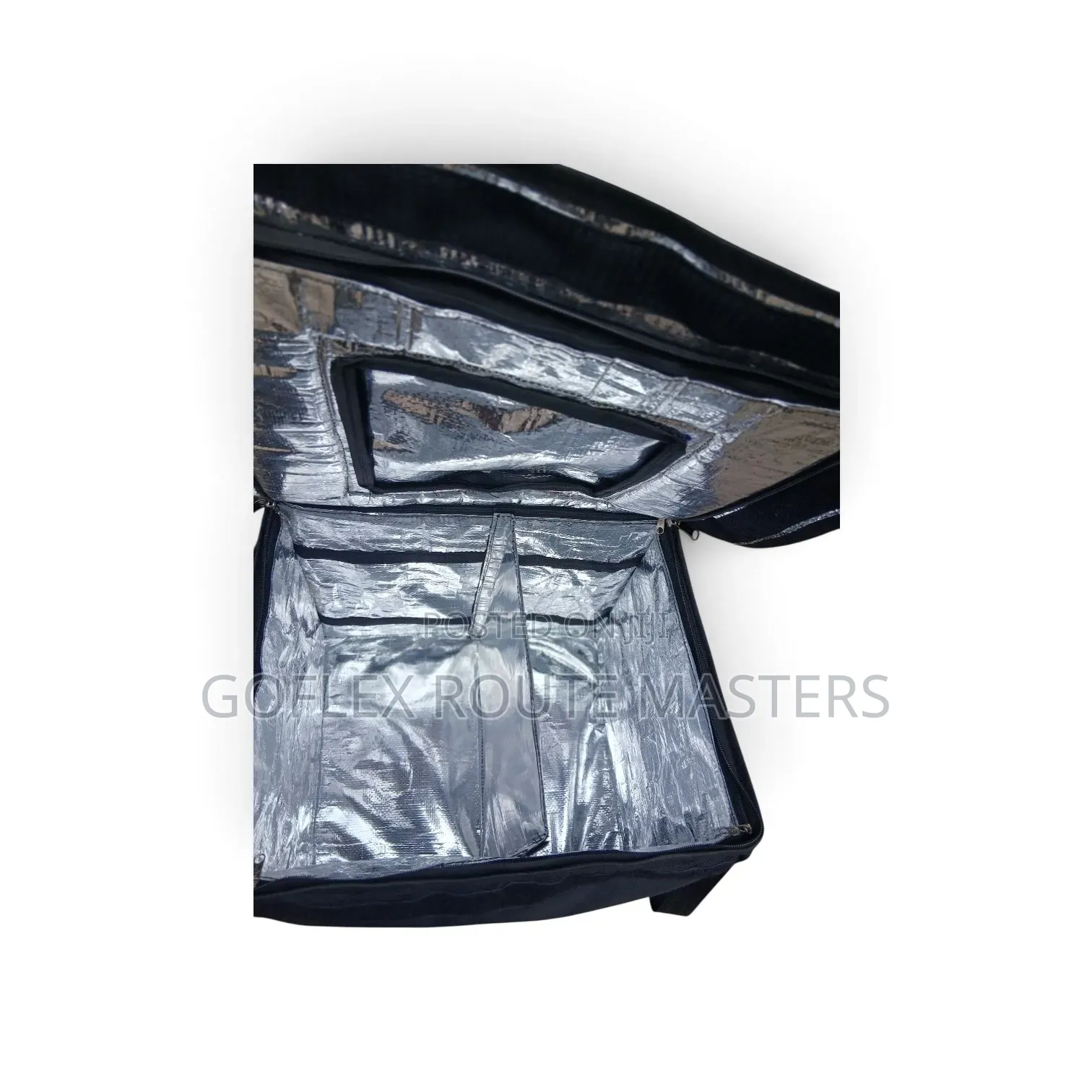Duo Opening Insulated Food Delivery Bag