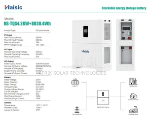 Haisic All in One System 4.2kva 8kwh Battery