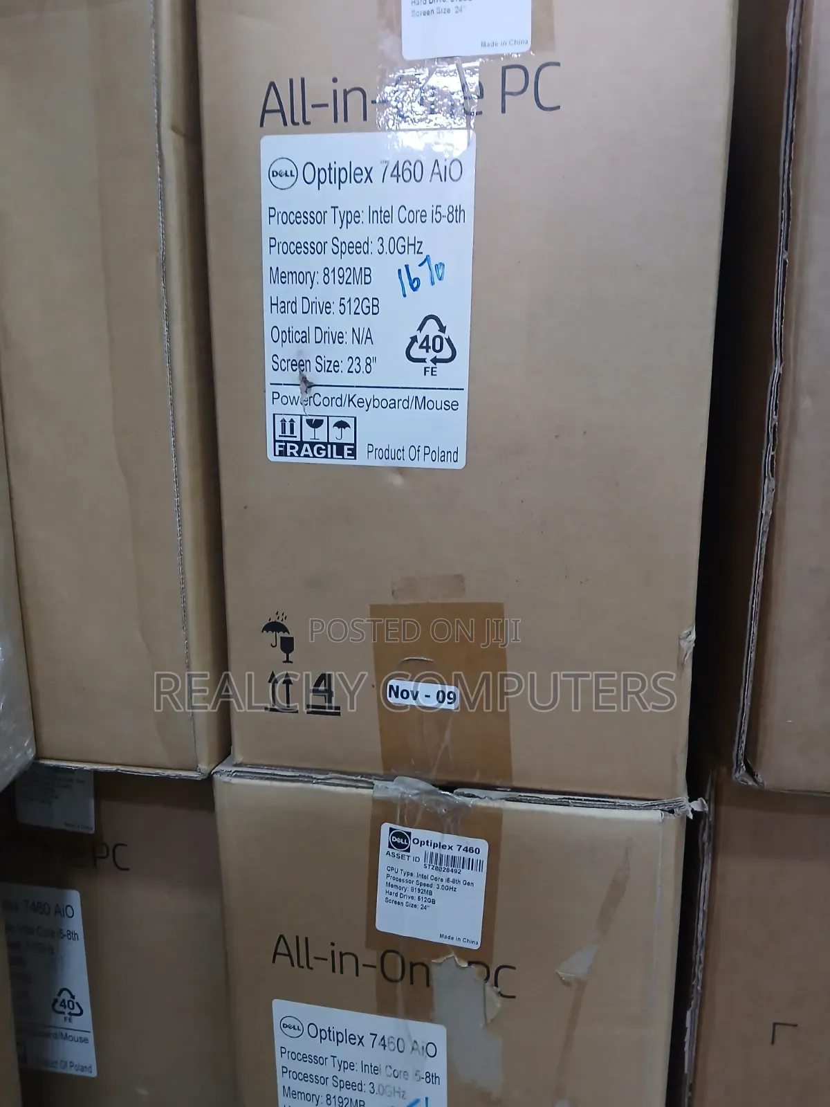 New Desktop Computer Dell OptiPlex 7460 8GB Intel Core i5 SSD 512GB