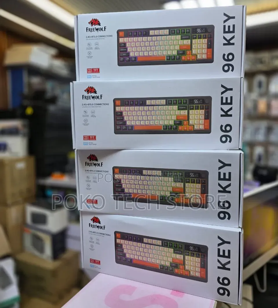 Freewolf Wireless Mechanical Gaming Keyboard