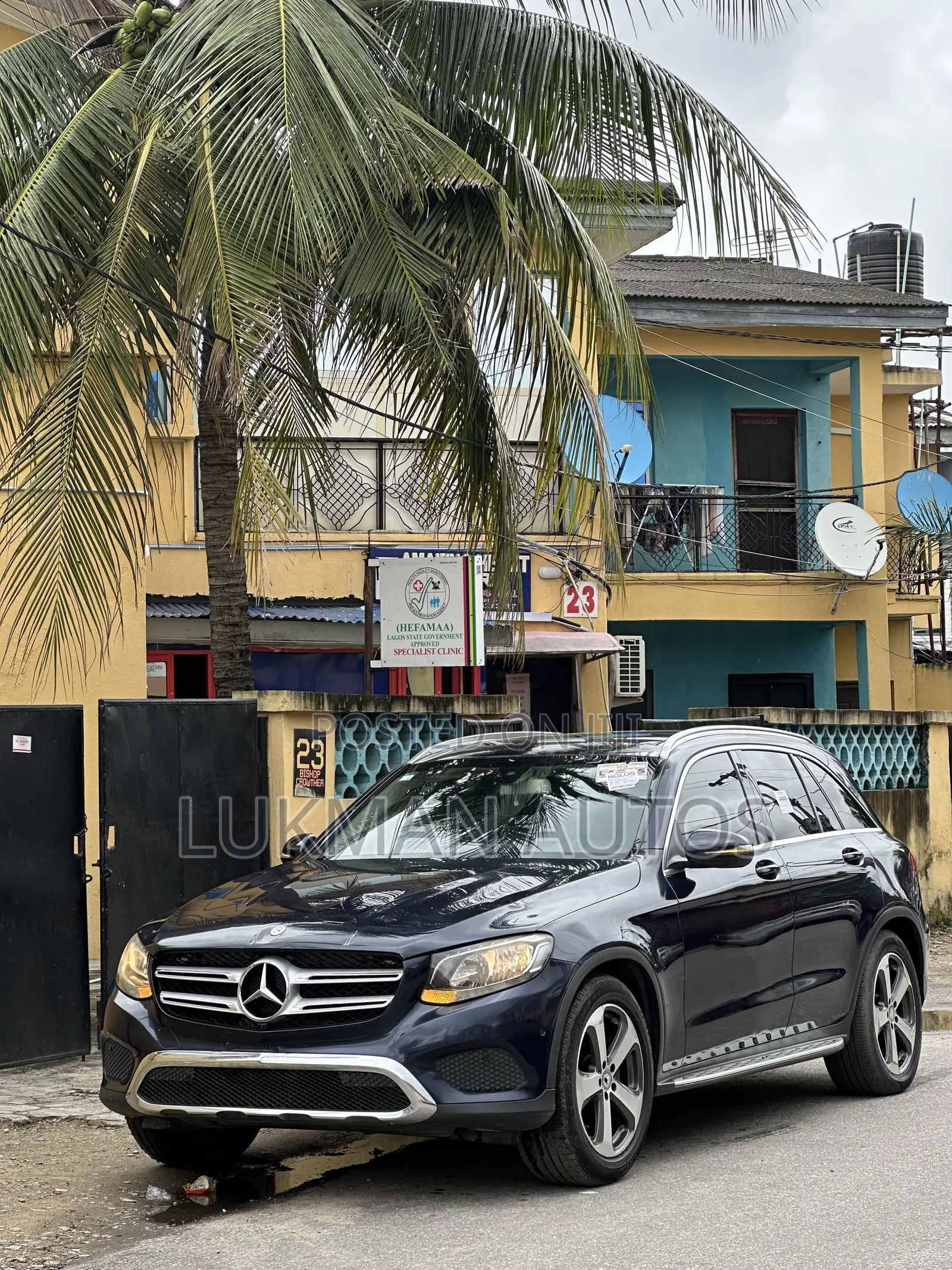 Mercedes-Benz GLC-Class 2016 Blue