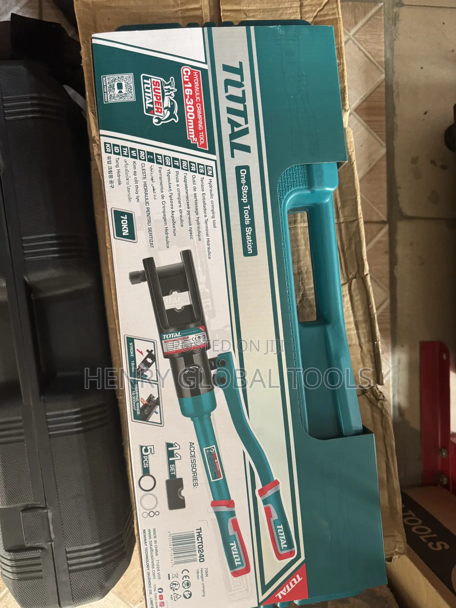 16-300mm Total Hydraulic Cable Lock Crimping Tools