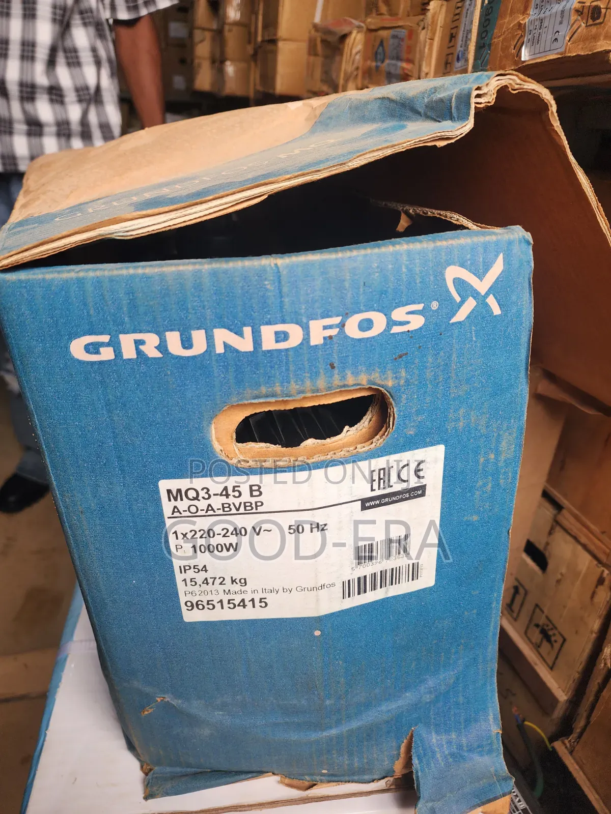 Grundfos 1.5hp Stainless Surface Pump