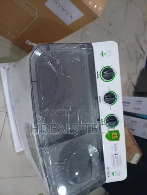 Syinix 8kg Quiet-Drive Smart Top-Load Washer