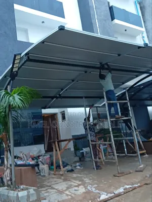Executive Steel Car Shelter