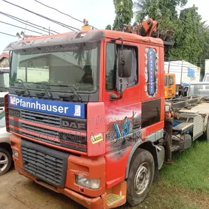 Daf 95 Xf Truck Red 1998