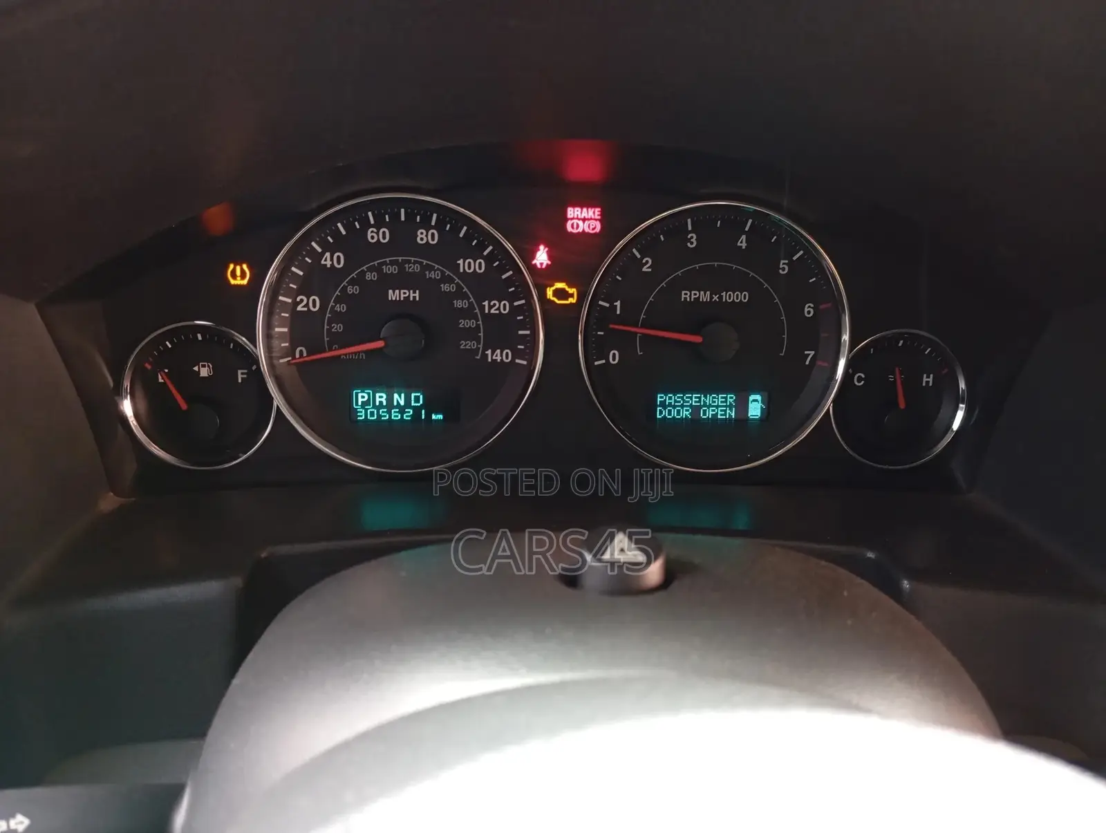 Jeep Commander 2007 Black