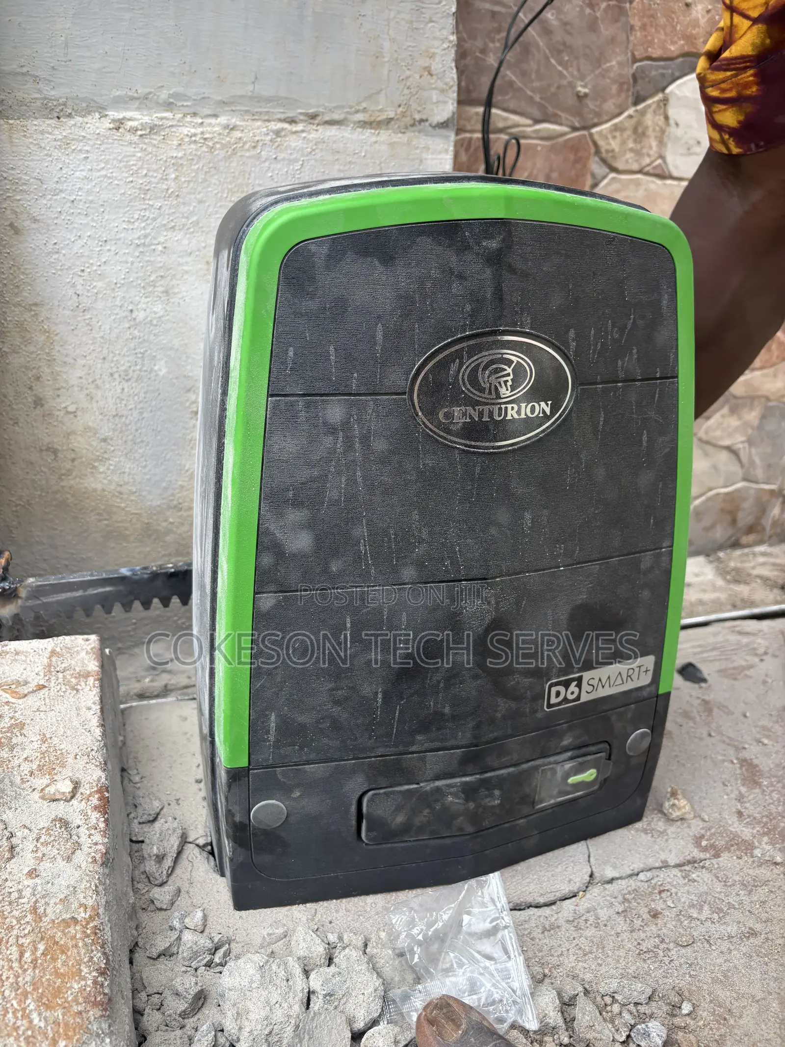 Ready to Install Remote Control Automatic Sliding Gate Kit Setup