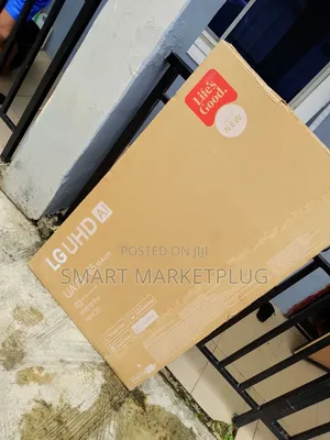 Brand New LG 65" Uhd Smart Television With Youtube+ Prime Video+wifi