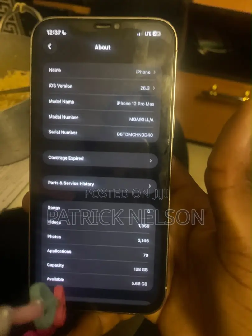 Apple iPhone 12 Pro Max 128 GB White
