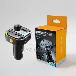 C26 Car Bluetooth FM Transmitter / Charger