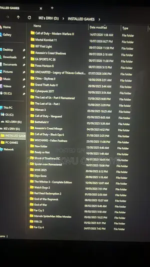 Laptops/PC Gaming Installation