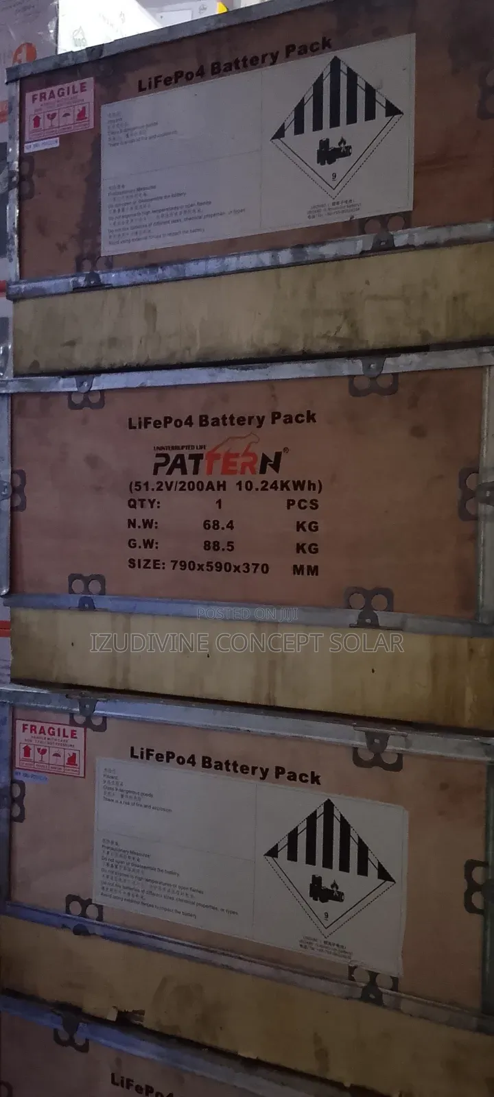 10kwh 51.2v Pattern Lithium Battery
