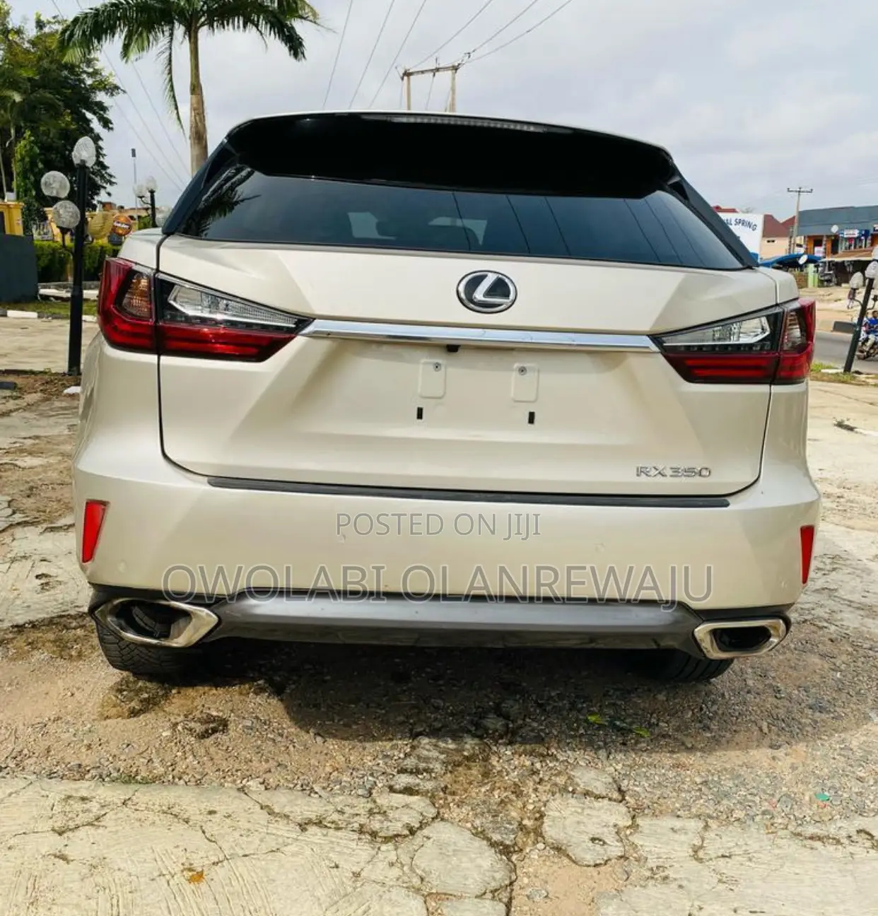 Lexus RX 2017 Gold