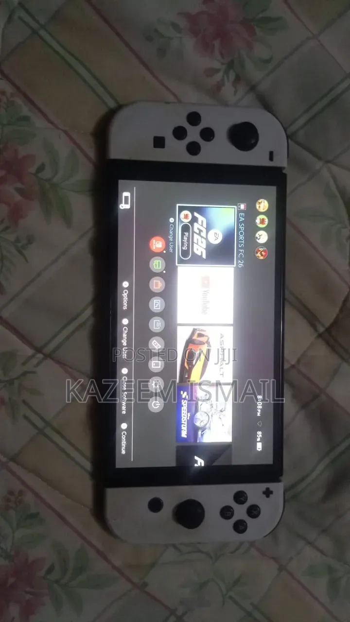 Nintendo Switch Console and Cartridges