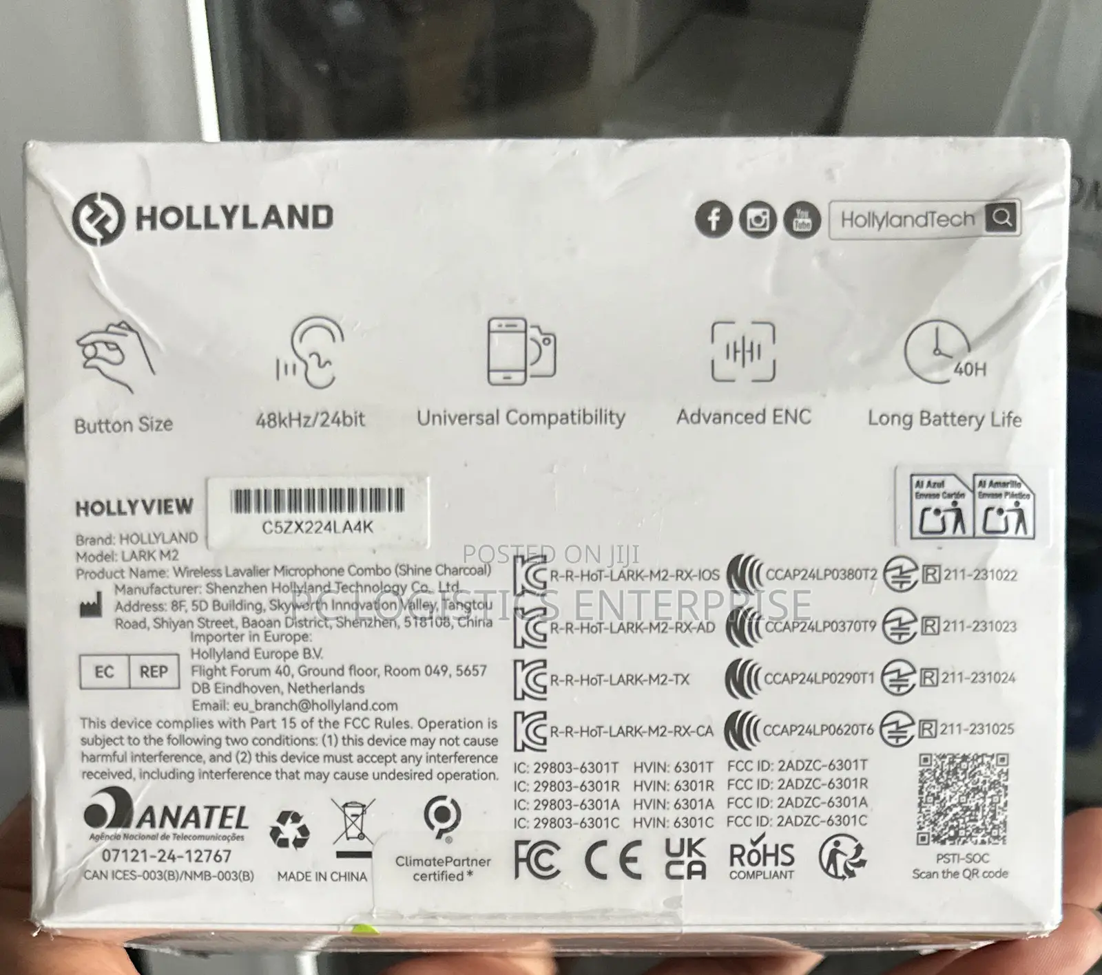 Hollyland Lark M2 Wireless Microphone