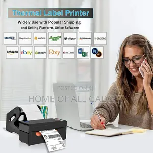 Label Printer 4x6, High Speed Direct Thermal Barcode 4×6 Label Marker
