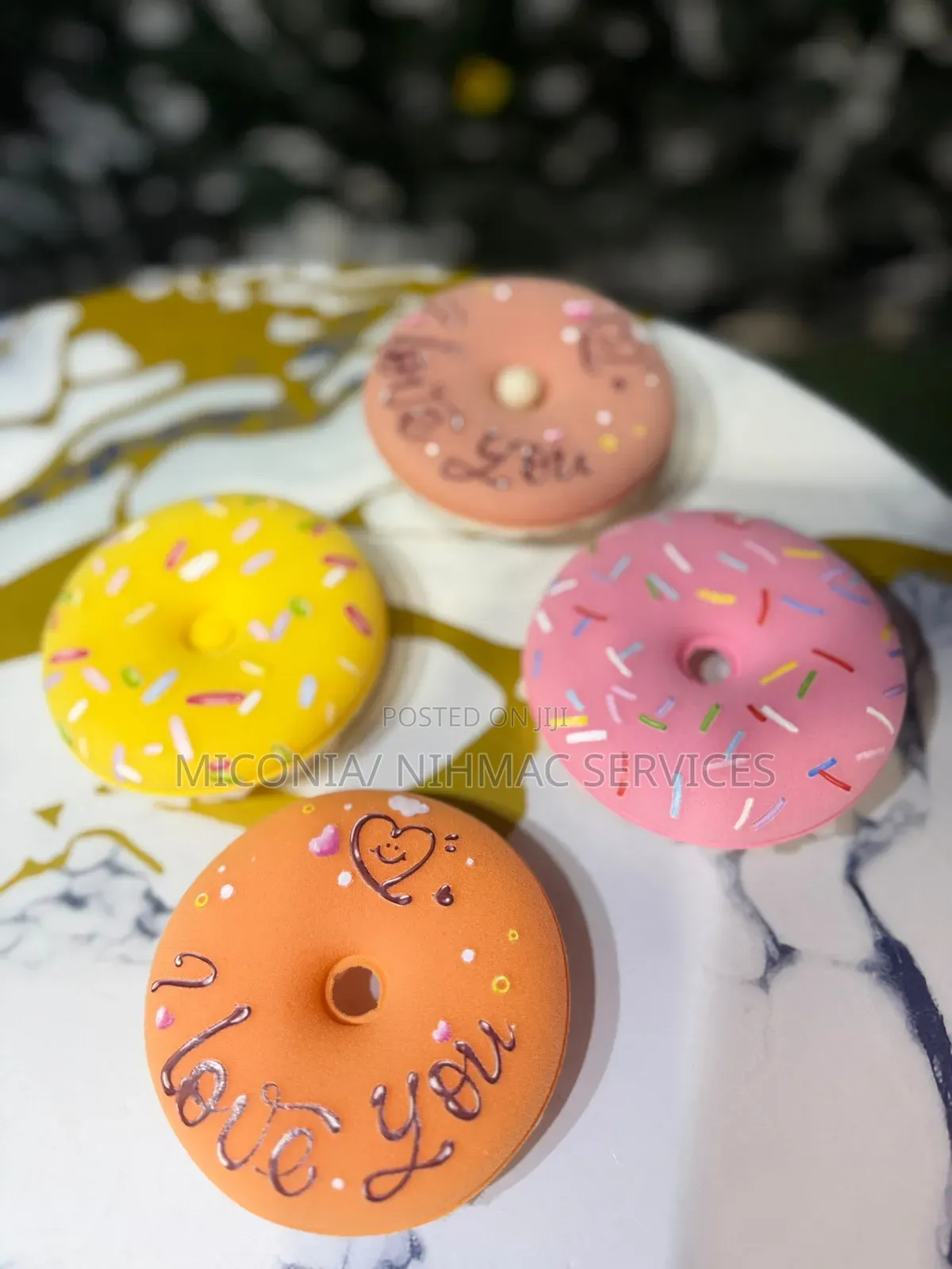 Donut-Shaped Dish Sponge or Donut Squishy