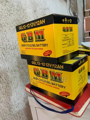12ahs 12v GBM Deep Cycle Gel Battery ( Dry Cell)