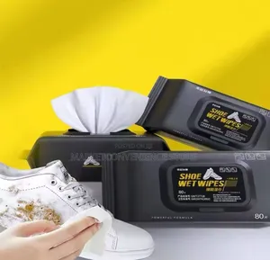 Disposable Shoe Wipes Per 80pcs