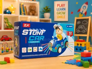 Stunt Car Fashion Boy 5D Light Kids Toy Ages 3+