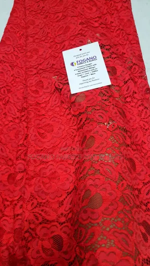 Red Chantilly Lace
