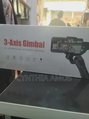 3 Axis Gimbal for Smartphone and Action Cameras