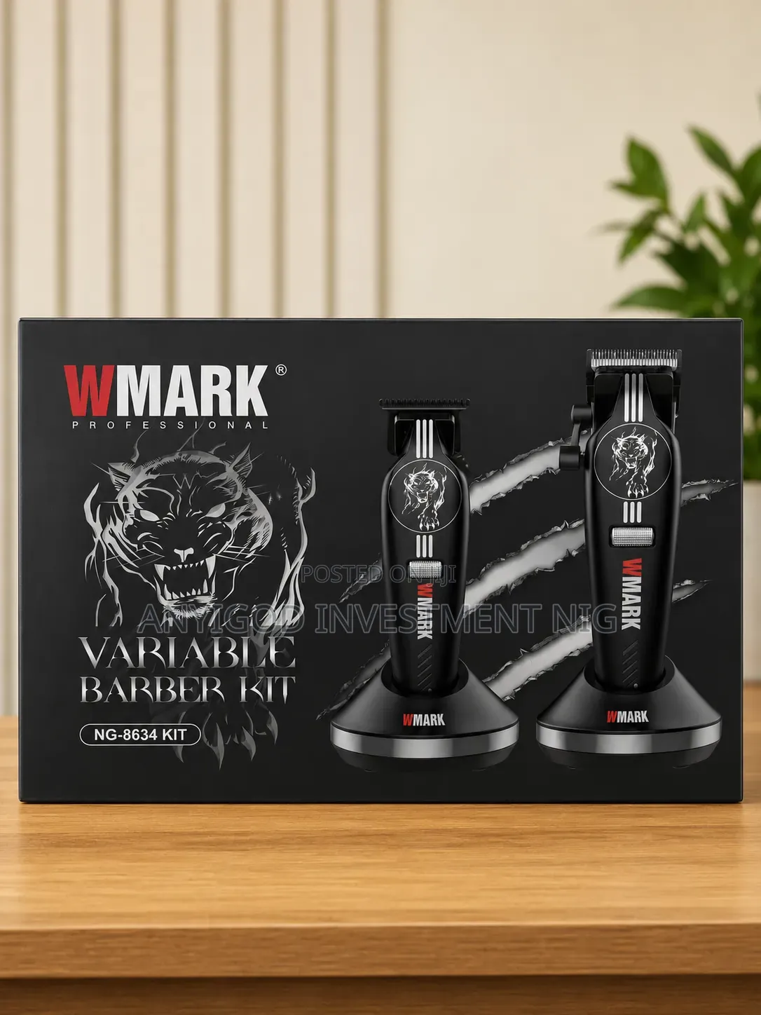 Wmark Verieble Barber Kit Clipper/Trimmer NG-8643kit