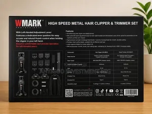 Wmark Verieble Barber Kit Clipper/Trimmer NG-8643kit