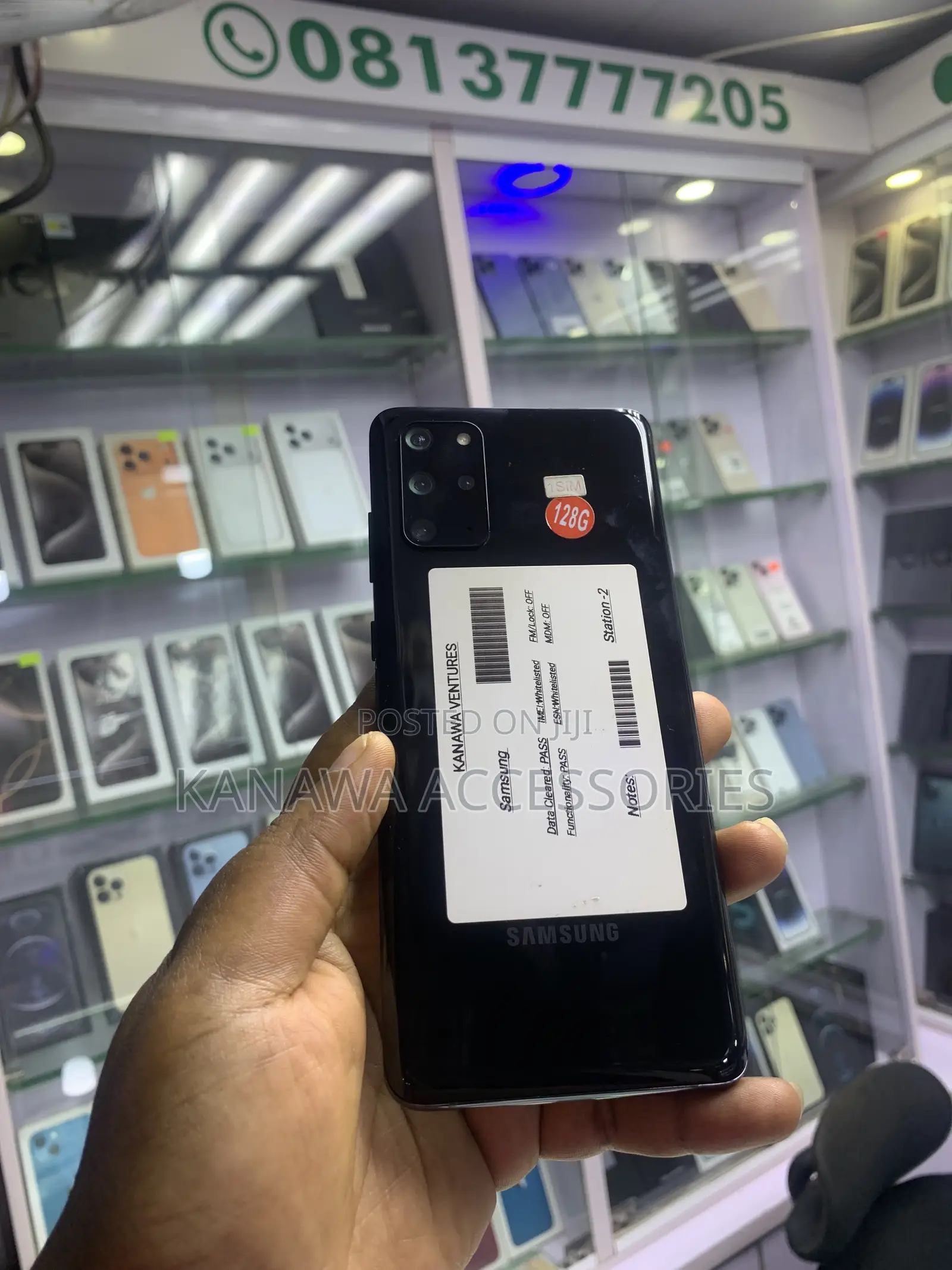 Samsung Galaxy S20+ 128 GB Black