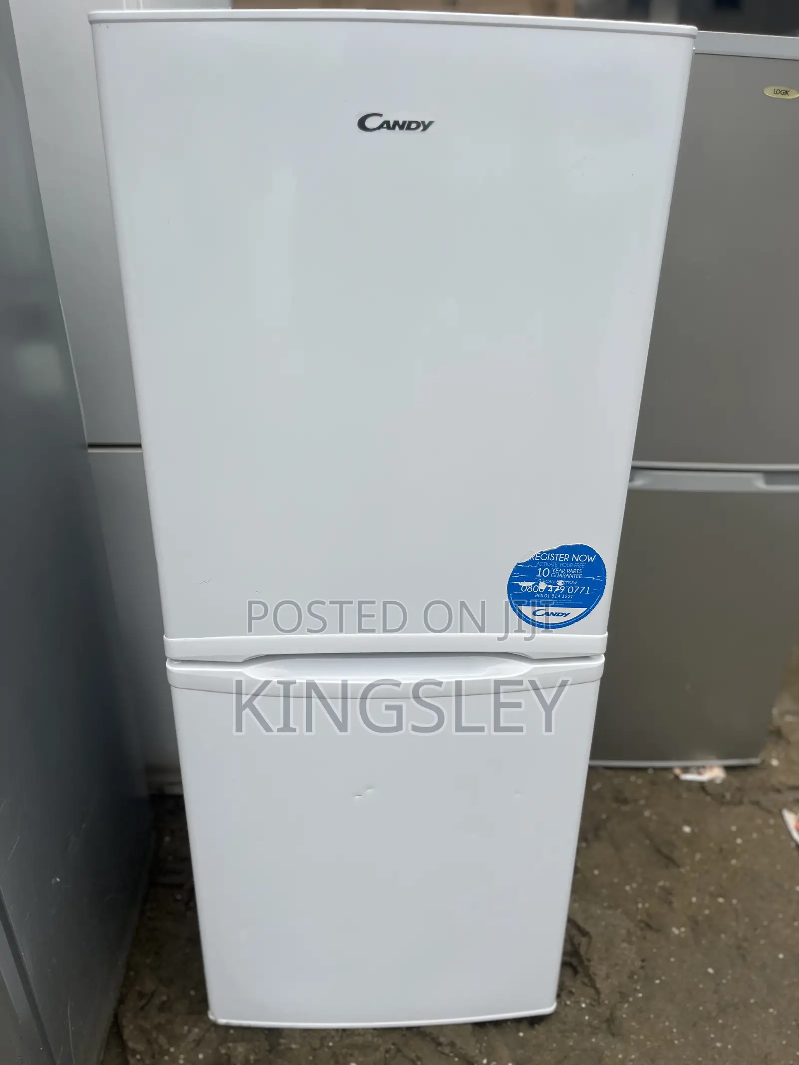 Short Double Door Fridge and Freezer