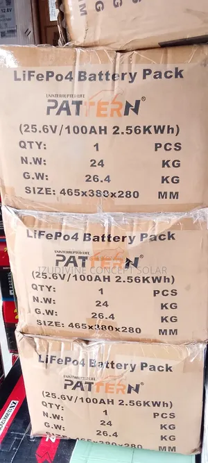 2.56kwh 25.6v Pattern Lithium Battery
