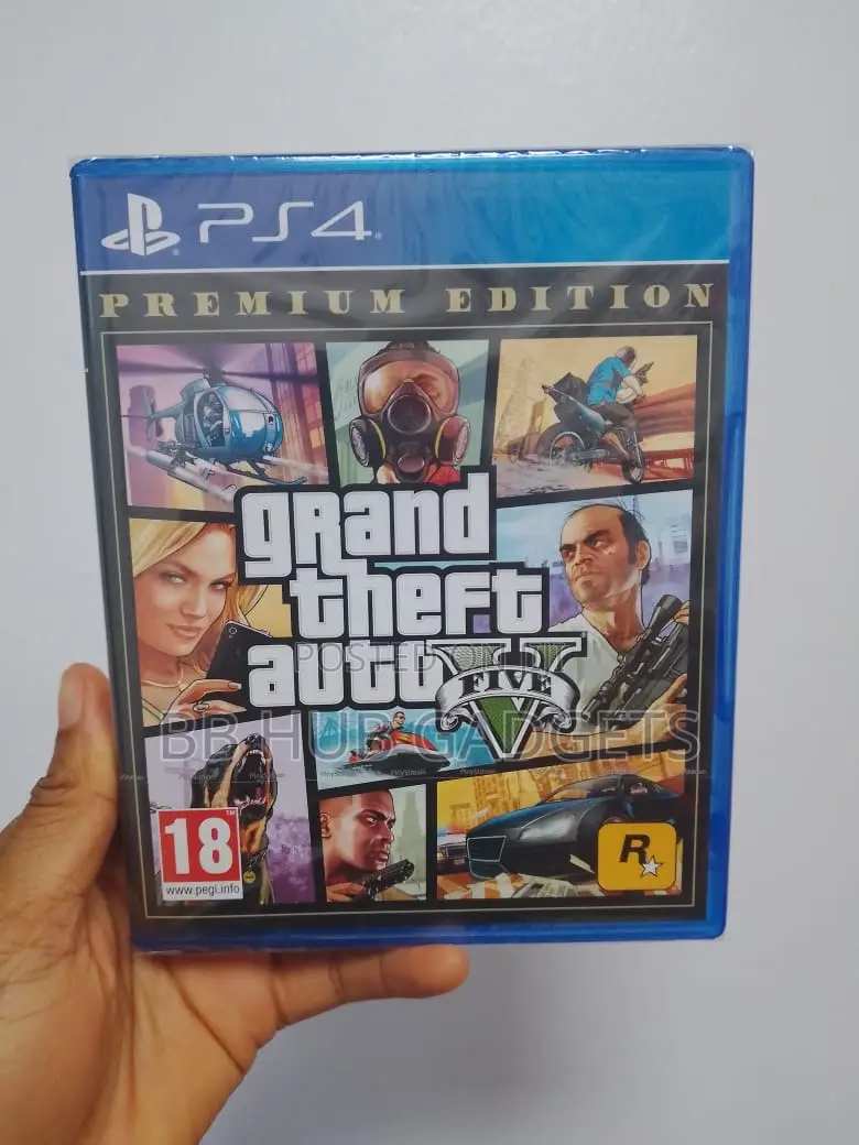 Ps5 and PS4 Grand Theft Auto v CD