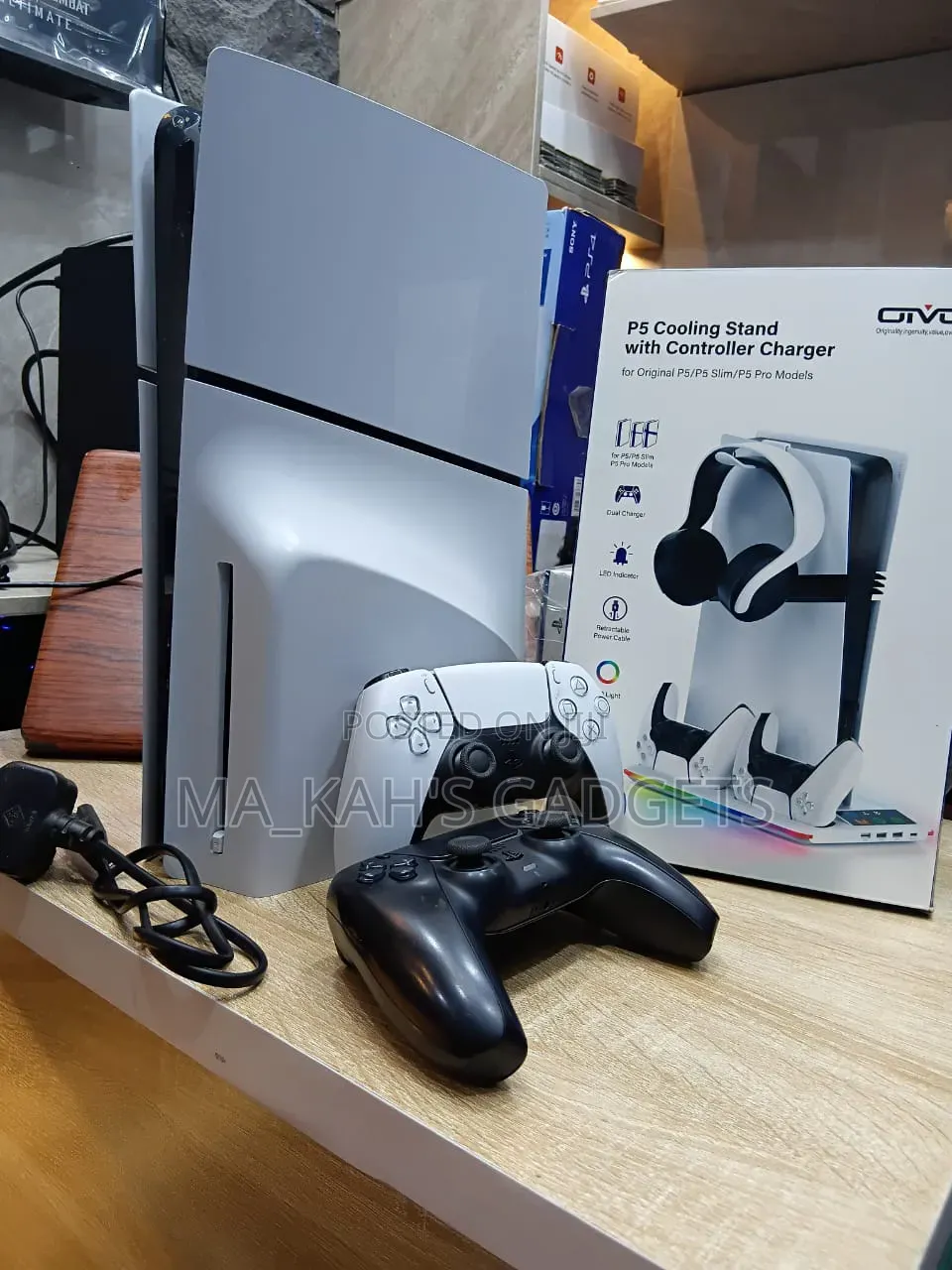 Ps5 Slim Console, Pads and Games