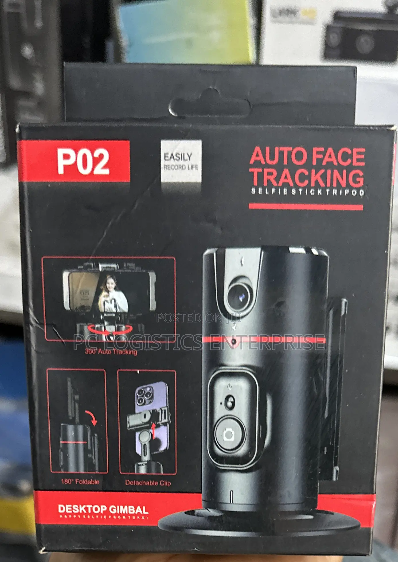 P02 AUTO-TRACKING Selfiestick Tripod