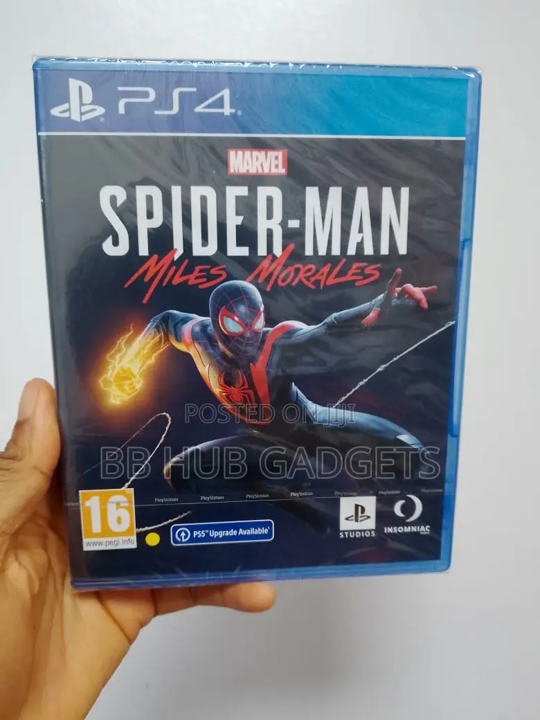 Ps5 and Ps4 SpiderMan Miles Morales Cd