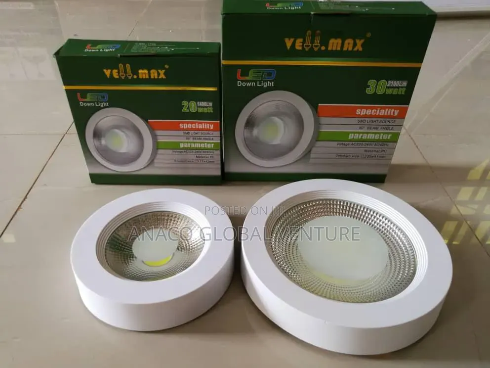 30w Led Surface Cob Light White