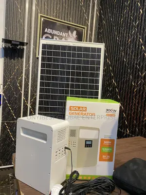 Rechargeable Solar Generator for Home Office