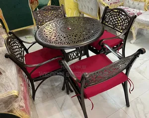 Cast Aluminum 4-Piece Bistro Set