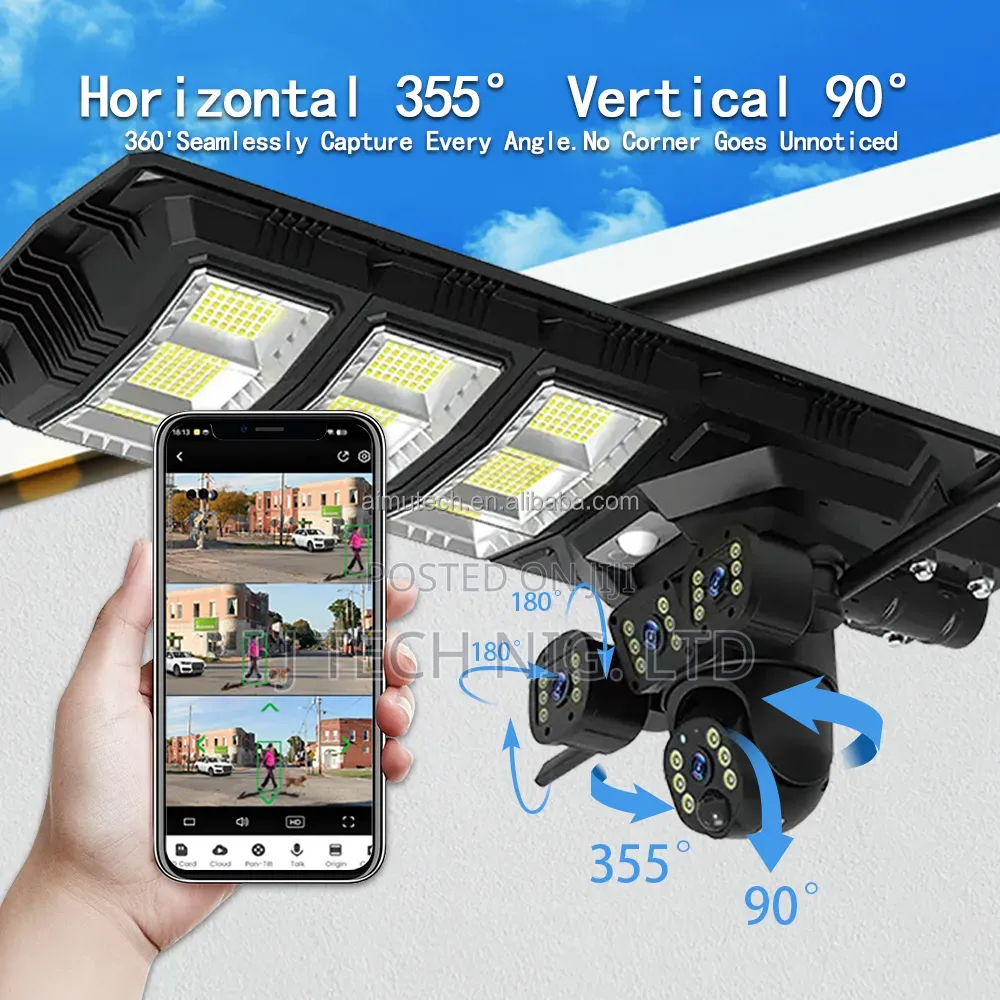Ai Solar Camera + Light 2 in 1 V380