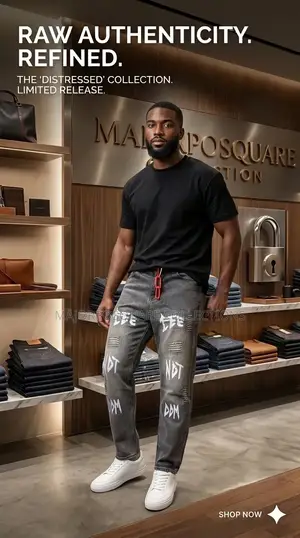 Design Denim Trousers for Men