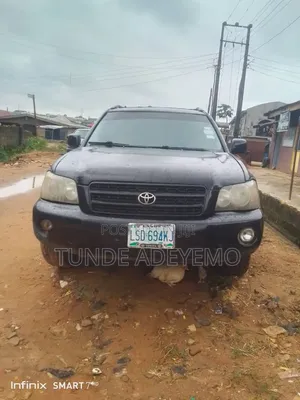 Toyota Highlander 2004 Black