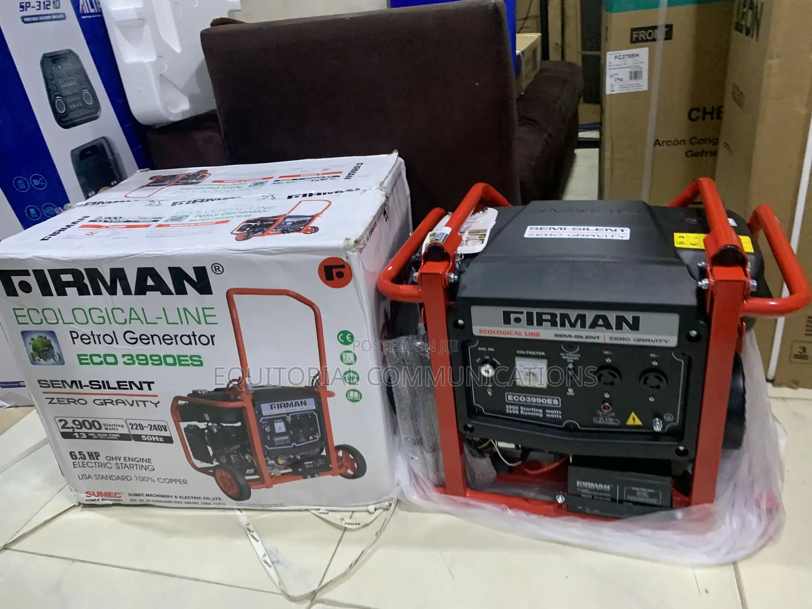 SUMEC FIRMAN 2.9KVA Petrol Generator With Wheels