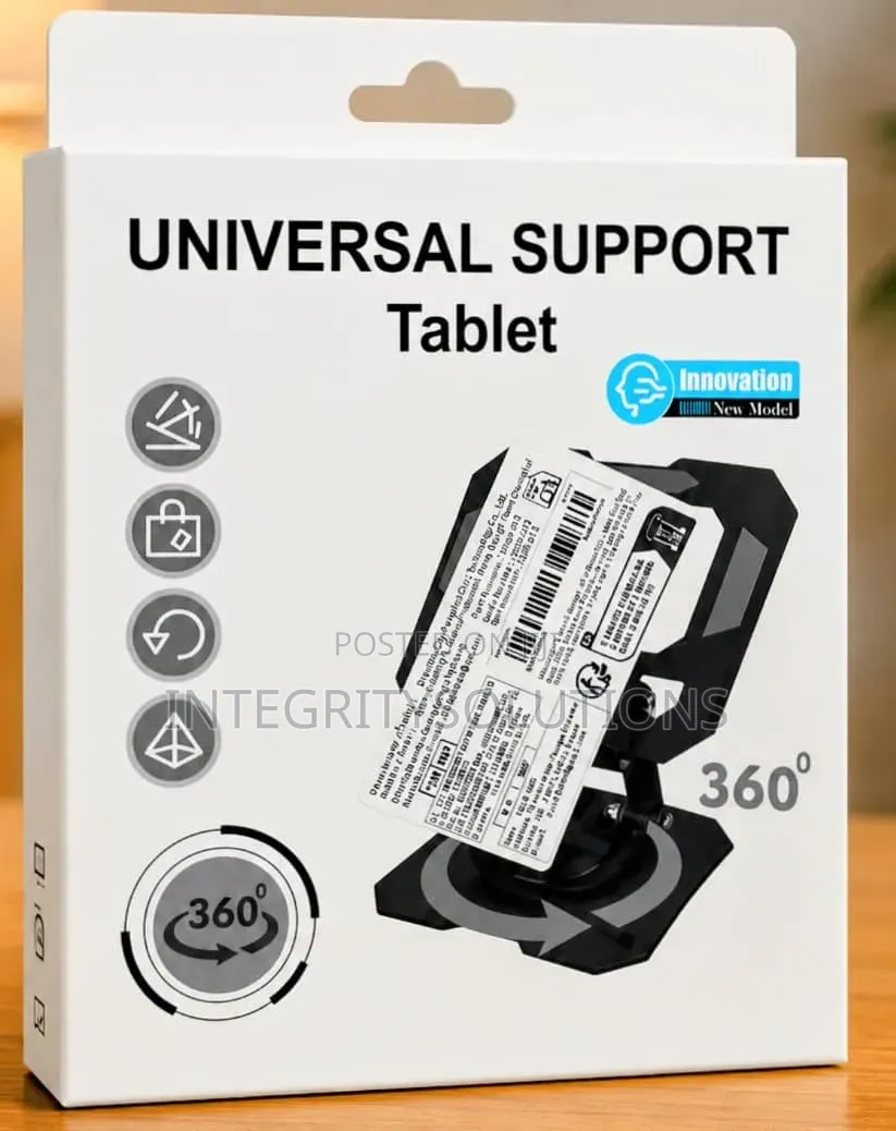 Tablet, iPad Universal Support Stand 360° Degree Rotating