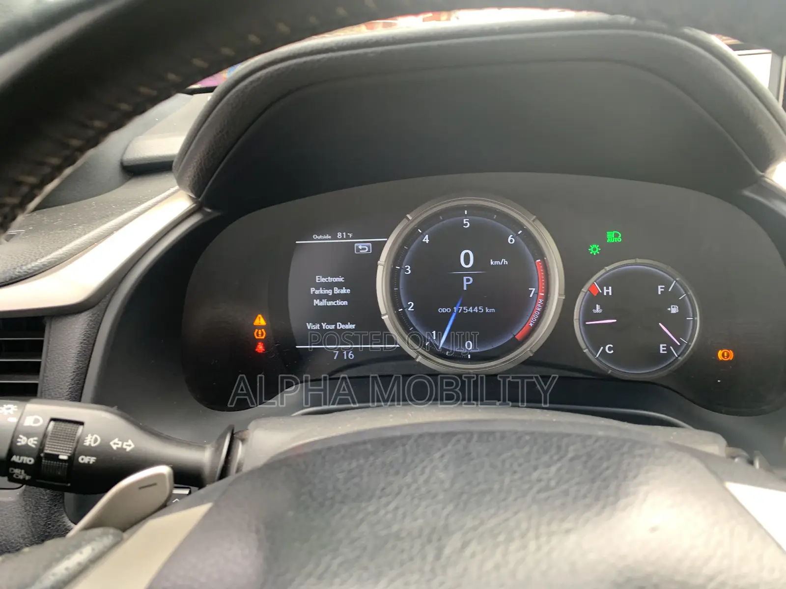 Lexus RX 2016 Black