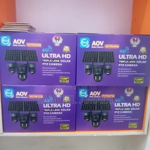 AOV 3-Lens 4G Solar Camera