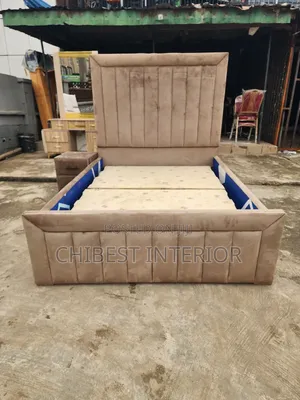 Queen Size Bed Frame With Side Drawer