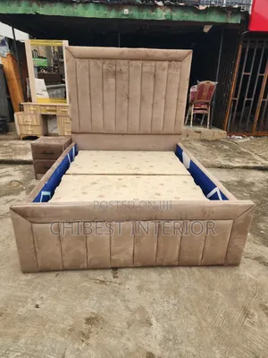 Queen Size Bed Frame With Side Drawer