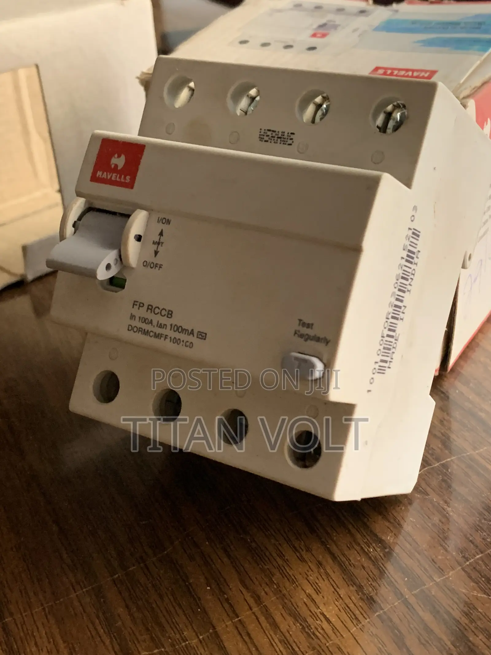 Havell 4 Pole RCCB ELCB 100A